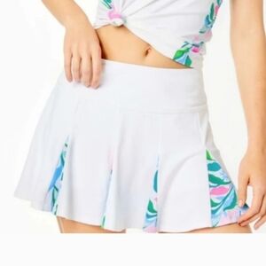 Lilly Pulitzer-Luxletic Cassata UPF 50+13" Skort-Size Medium